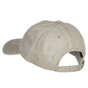 Team Dad Letters Embroidered Washed Cap