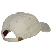 Team Dad Letters Embroidered Washed Cap