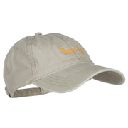 Team Dad Letters Embroidered Washed Cap