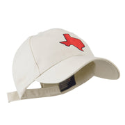 Texas State Outline Embroidered Cap