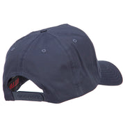 Veteran Grandpa Embroidered Solid Cotton Prostyle Cap