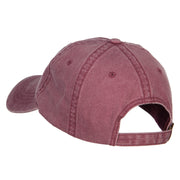 Team Dad Letters Embroidered Washed Cap