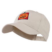 Halloween Jack O Lantern Teeth Embroidered Cap