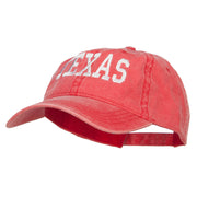 Texas Embroidered Washed Cap