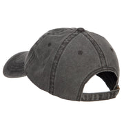 Team Dad Letters Embroidered Washed Cap