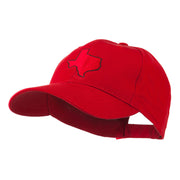 Texas State Outline Embroidered Cap