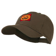 Halloween Jack O Lantern Teeth Embroidered Cap