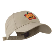 Halloween Jack O Lantern Teeth Embroidered Cap