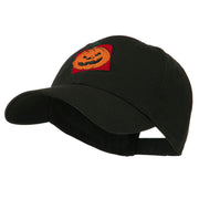 Halloween Jack O Lantern Teeth Embroidered Cap