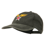 12th Air Force Badge Embroidered Washed Cap