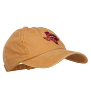 Texas Football State Map Embroidered Unstructured Cap