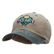 Tailgate Embroidered Pigment Dyed Wash Cap