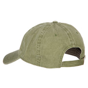 US Coast Guard Veteran Anchors Embroidered Washed Cotton Cap