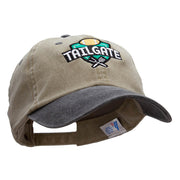 Tailgate Embroidered Pigment Dyed Wash Cap