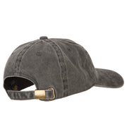 US Coast Guard Veteran Anchors Embroidered Washed Cotton Cap