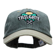 Tailgate Embroidered Pigment Dyed Wash Cap