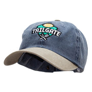 Tailgate Embroidered Pigment Dyed Wash Cap