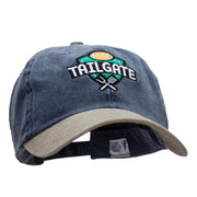 Tailgate Embroidered Pigment Dyed Wash Cap