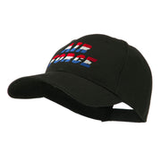 Three Color Air Force Logo Embroidered Cap