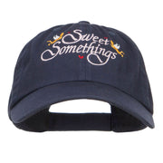 Sweet Somethings Embroidered Low Cap