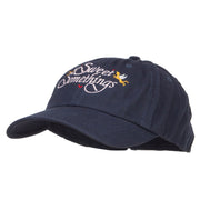 Sweet Somethings Embroidered Low Cap