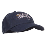 Sweet Somethings Embroidered Low Cap