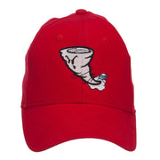 Tornado Embroidered Youth Brushed Cap