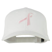 Breast Cancer Ribbon Embroidered Cap