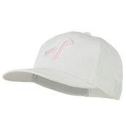 Breast Cancer Ribbon Embroidered Cap