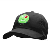 Injured Tennis Ball Embroidered Unstructured Cotton Twill Cap