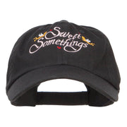 Sweet Somethings Embroidered Low Cap