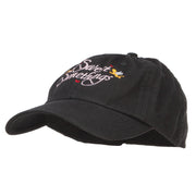 Sweet Somethings Embroidered Low Cap