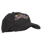 Sweet Somethings Embroidered Low Cap