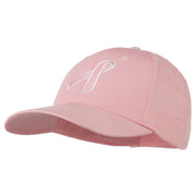 Breast Cancer Ribbon Embroidered Cap