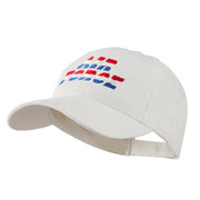 Three Color Air Force Logo Embroidered Cap