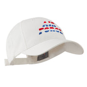 Three Color Air Force Logo Embroidered Cap