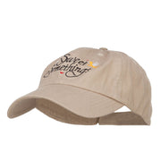 Sweet Somethings Embroidered Low Cap