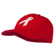 Breast Cancer Ribbon Embroidered Cap