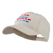 Three Color Air Force Logo Embroidered Cap