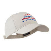 Three Color Air Force Logo Embroidered Cap