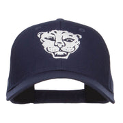 Tiger Emblem Embroidered Low Twill Cap