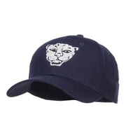 Tiger Emblem Embroidered Low Twill Cap