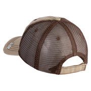 U.S. Army 27th Infantry Brigade Combat Team Embroidered Low Profile Special Cotton Mesh Cap - Khaki-Brown OSFM