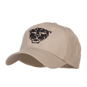 Tiger Emblem Embroidered Low Twill Cap