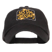 Tis the Season Embroidered Pet Spun Cap