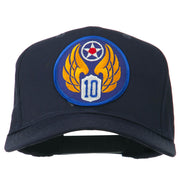 10th Air Force Division Patched Cotton Cap