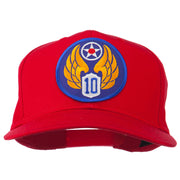 10th Air Force Division Patched Cotton Cap