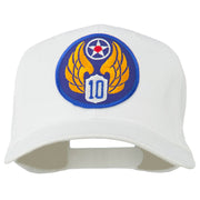 10th Air Force Division Patched Cotton Cap