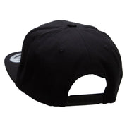 Supercar Embroidered Wool Blend Prostyle Snapback - Black OSFM