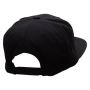 Supercar Embroidered Wool Blend Prostyle Snapback - Black OSFM